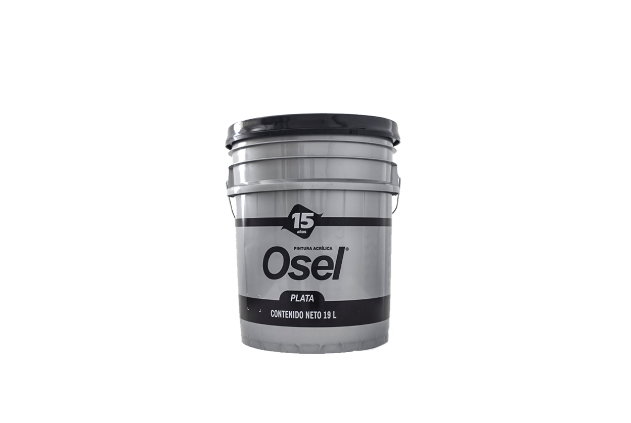 ACRILICA PLATA 15 AÑOS MATE