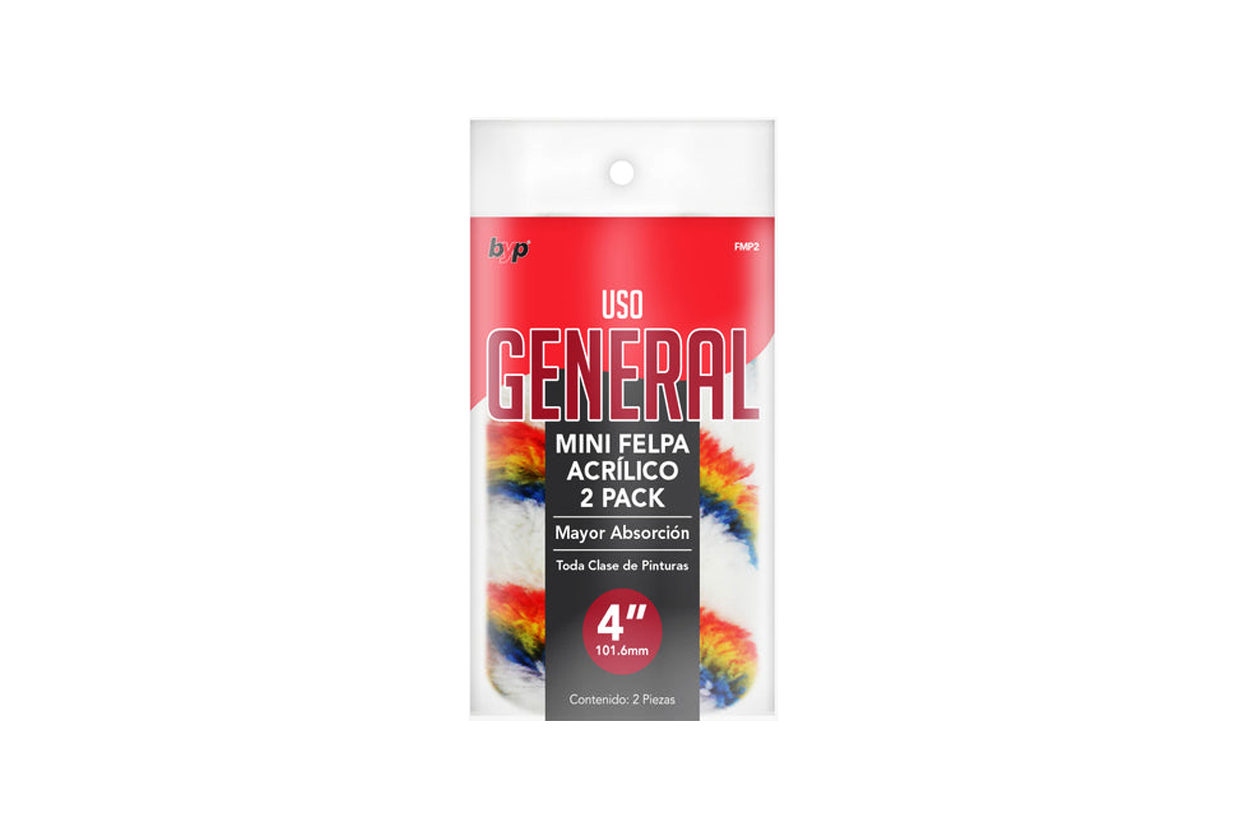 REPUESTO ACRILICO 2 PACK 4"