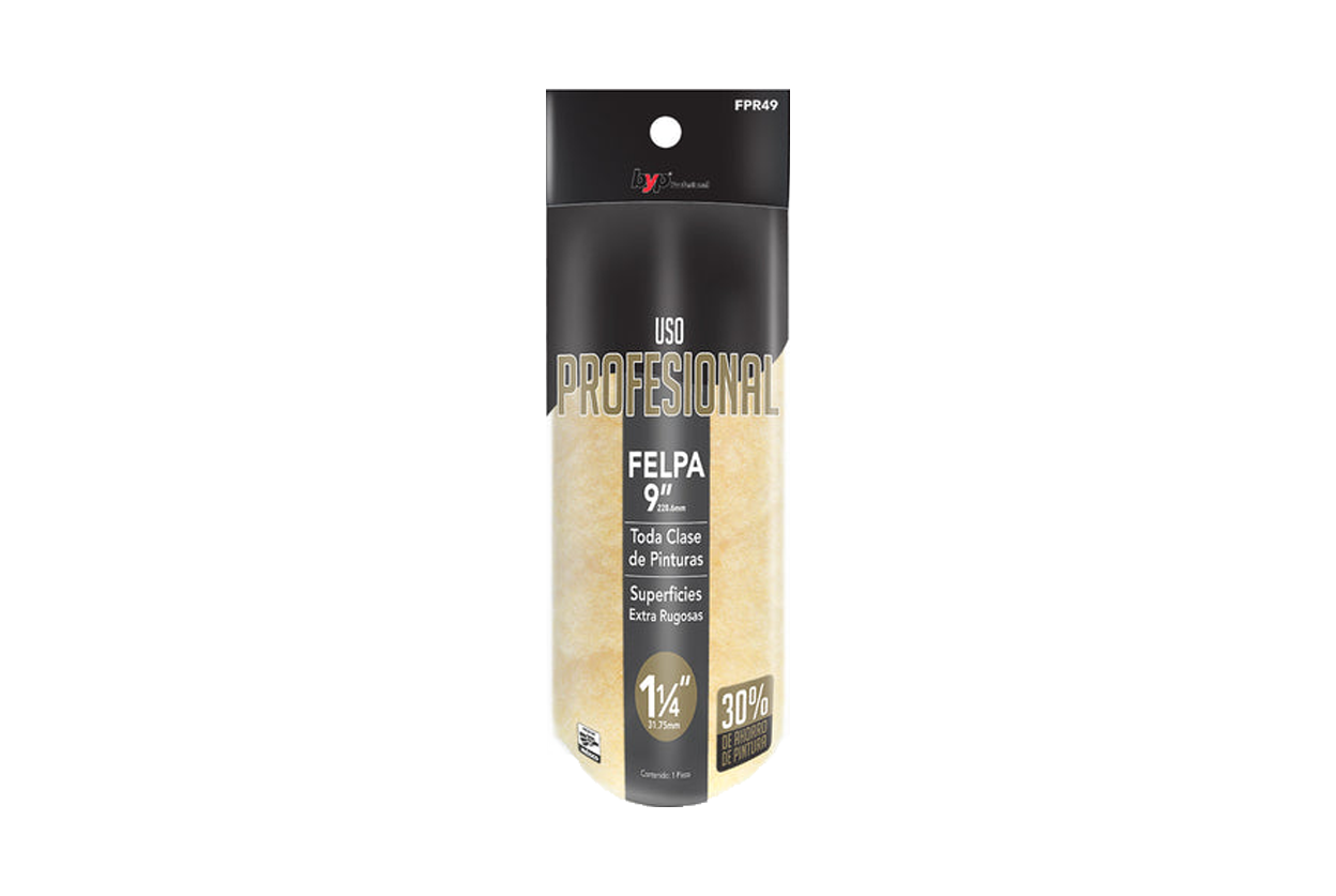 REPUESTO RODILLO EXTRA RUGOSO 11/4 9''