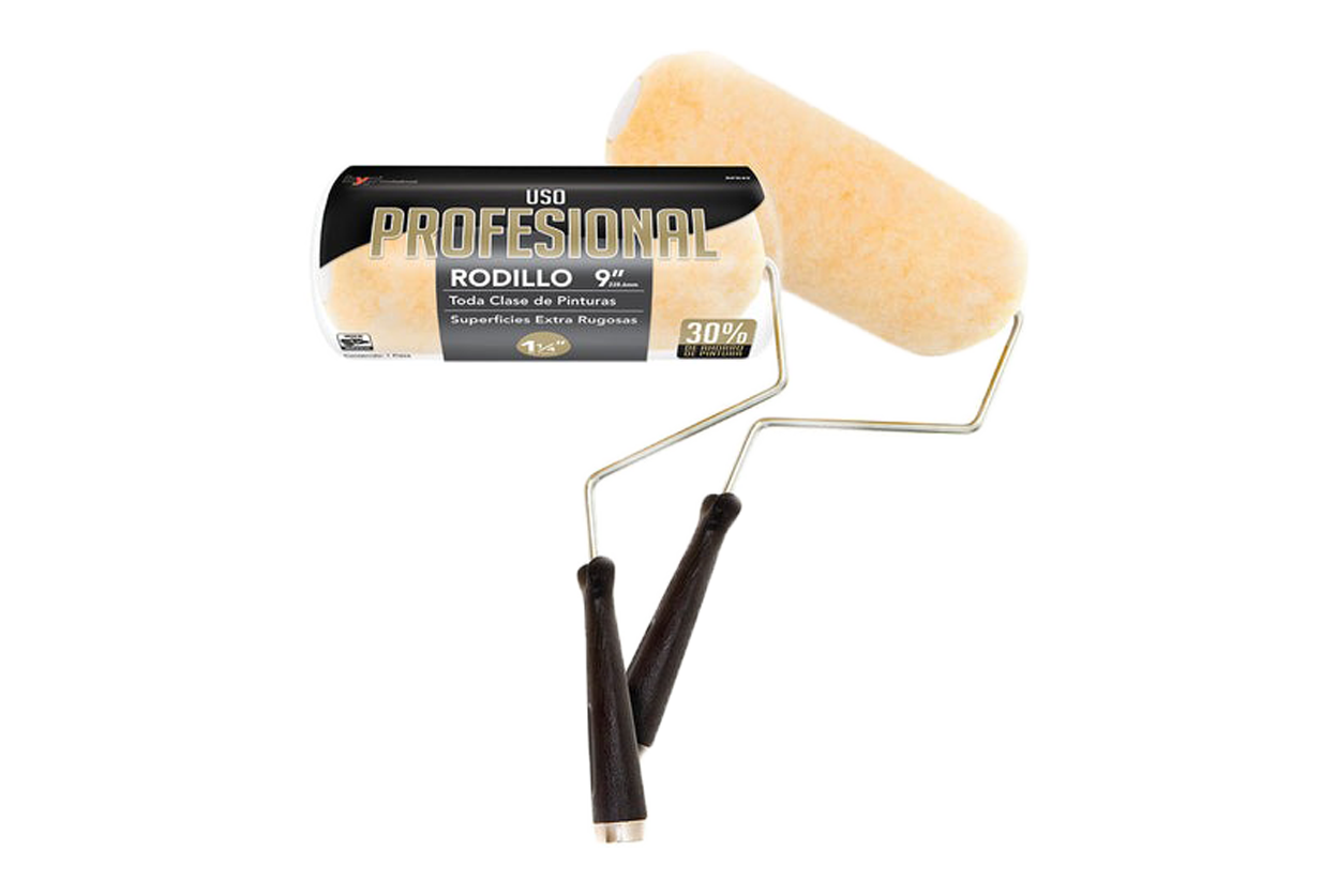 RODILLO EXTRA RUGOSO 11/4 9''
