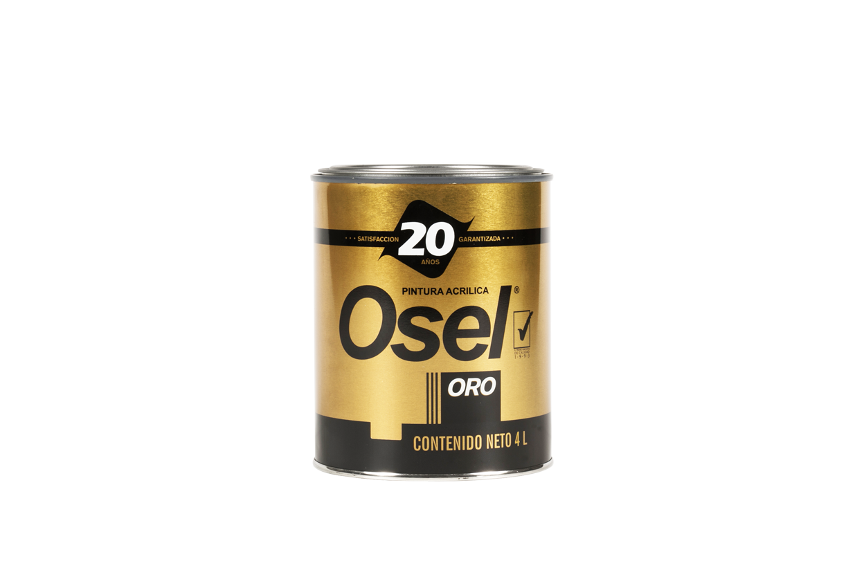 ACRILICA ORO 20  AÑOS MATE