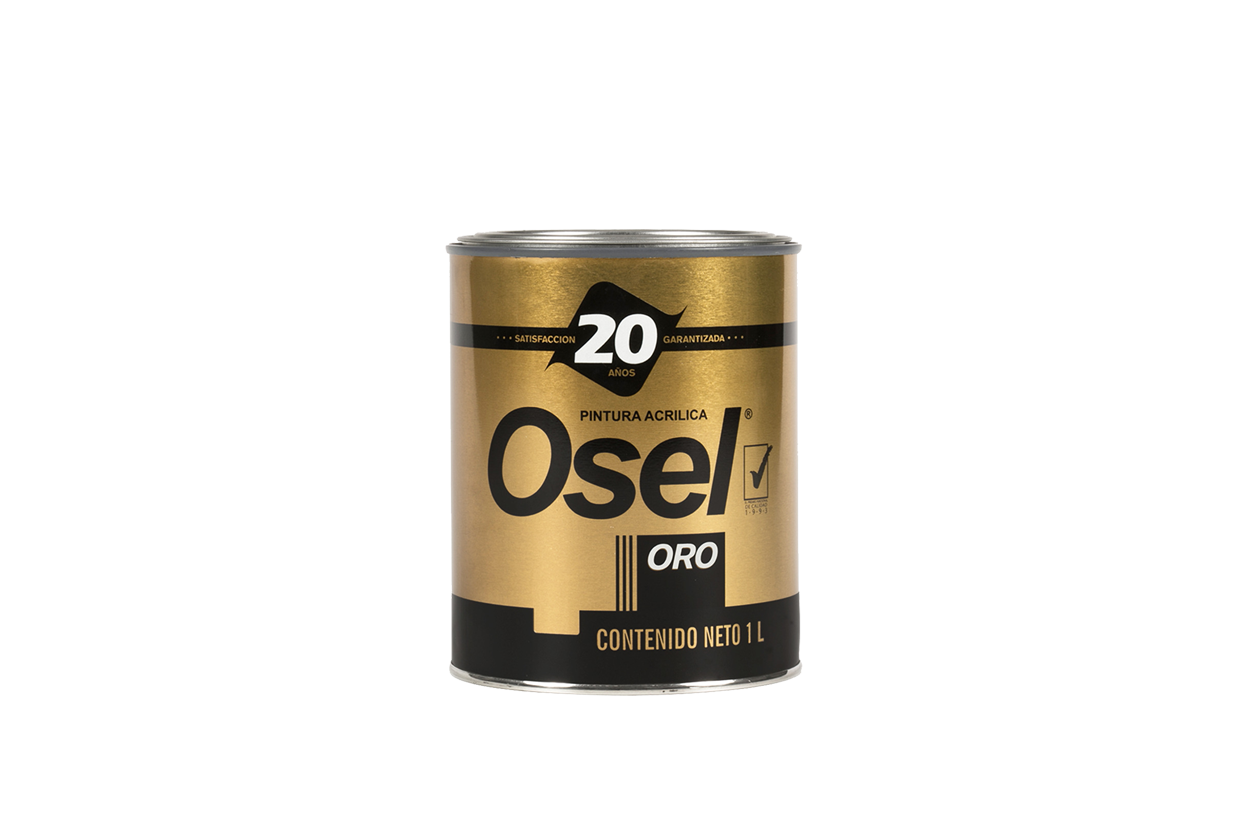 ACRILICA ORO 20  AÑOS MATE